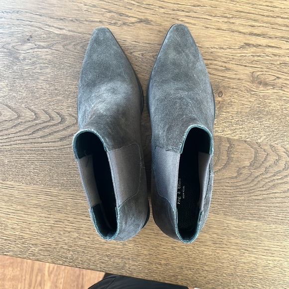 Rag & Bone Asphalt Razor Chelsea Boots/Booties - Size 39 - Picture 6 of 7